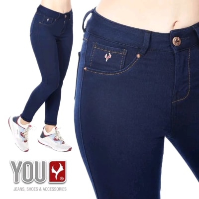 YOU AZUL MARINO 1 BOTON