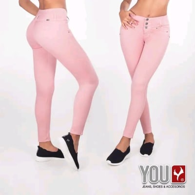 PANT.3.B.DRIL PALO ROSA YOU DAMA