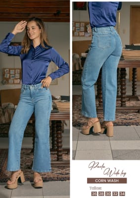 PANT.PAOLA CLOUD WASH 70 WIDE LEG1