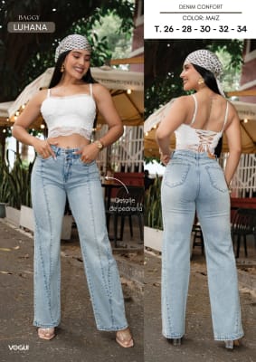 PANT.BAGGY 2B C/B LUHANA MAIZ VOGUI 65