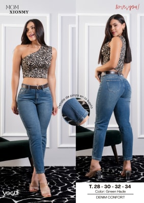 PANT.MOM 1B.C/B XIONMY GREEN HADE VOGUI 65