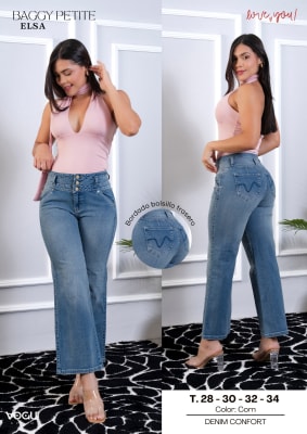 PANT.BAGGY PETITE 3B C/B ELSA CORN VOGUI 65