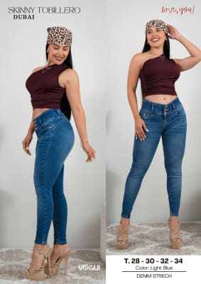 PANT. TB.3B S/B DUBAI LIGHT BLUE VOGUI 57
