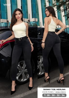 PANT. TBI 3B S/B MERLINA PLOMO VOGUI DAMA