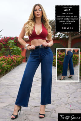 PANT.ADA AZUL TORETTO DAMA1