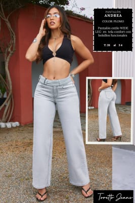 PANT.ANDREA PLOMO CLARO TORETTO DAMA1