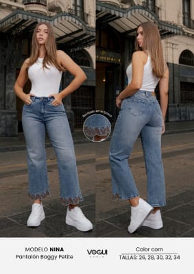 PANT.BAGGY PETITE NINA CORN VOGUI DAMA1