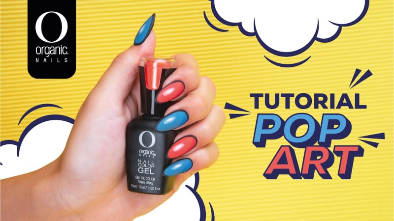 Tutorial uñas comics pop art