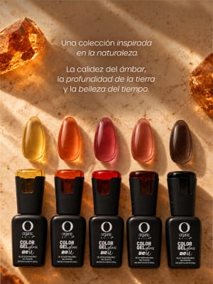 Colección Color Gel Ámbar Glass Gel BeU