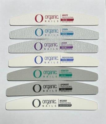 Pack 7 Limas Organic Nails