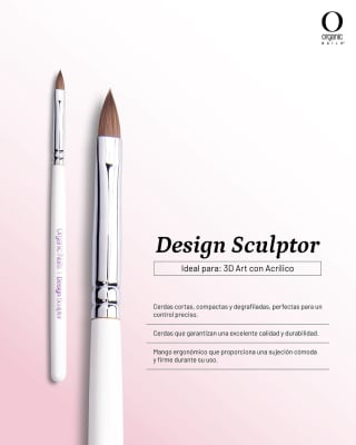Pincel Design Sculptor Organic Nails