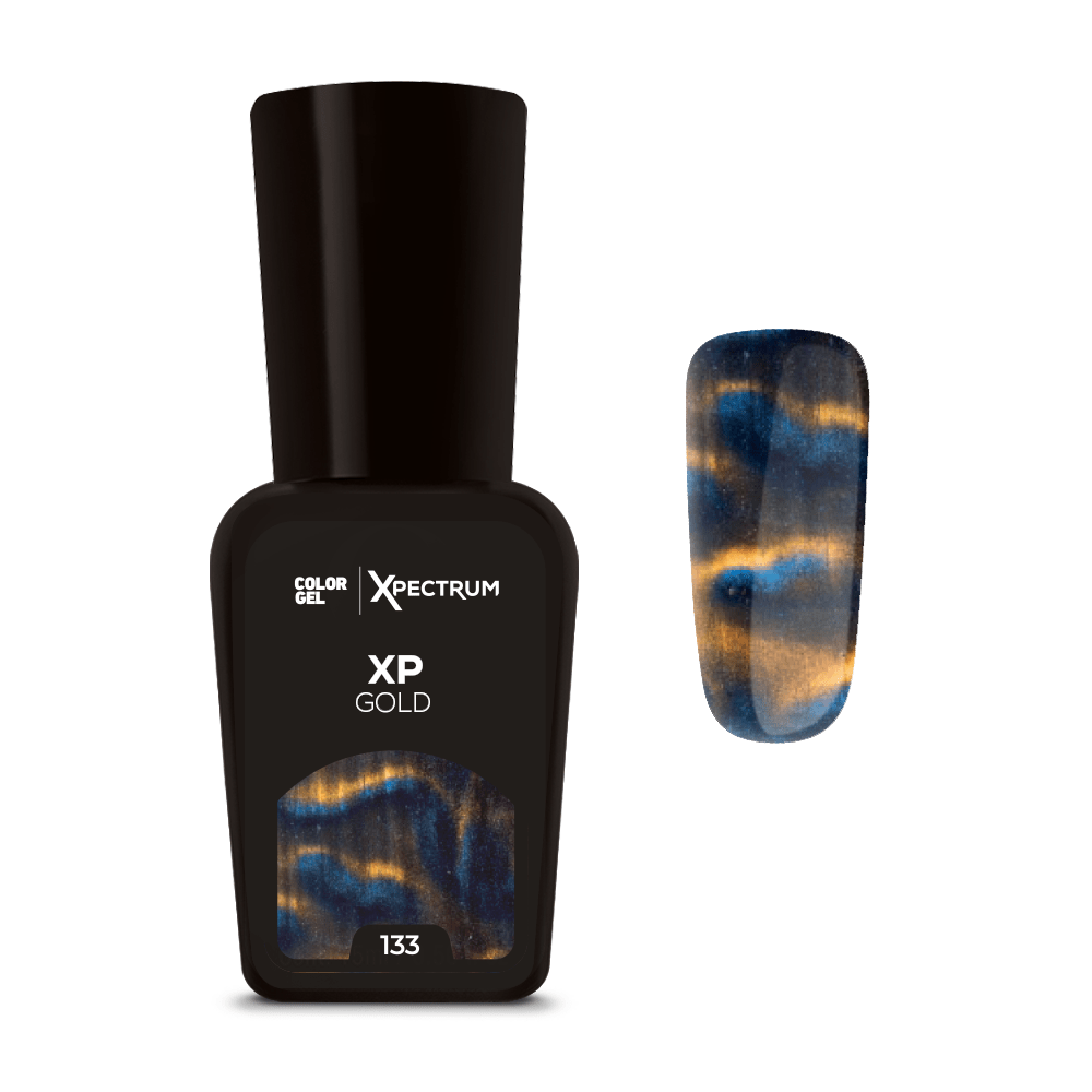 ESMALTE COLOR GEL 133 XPECTRUM GOLD1