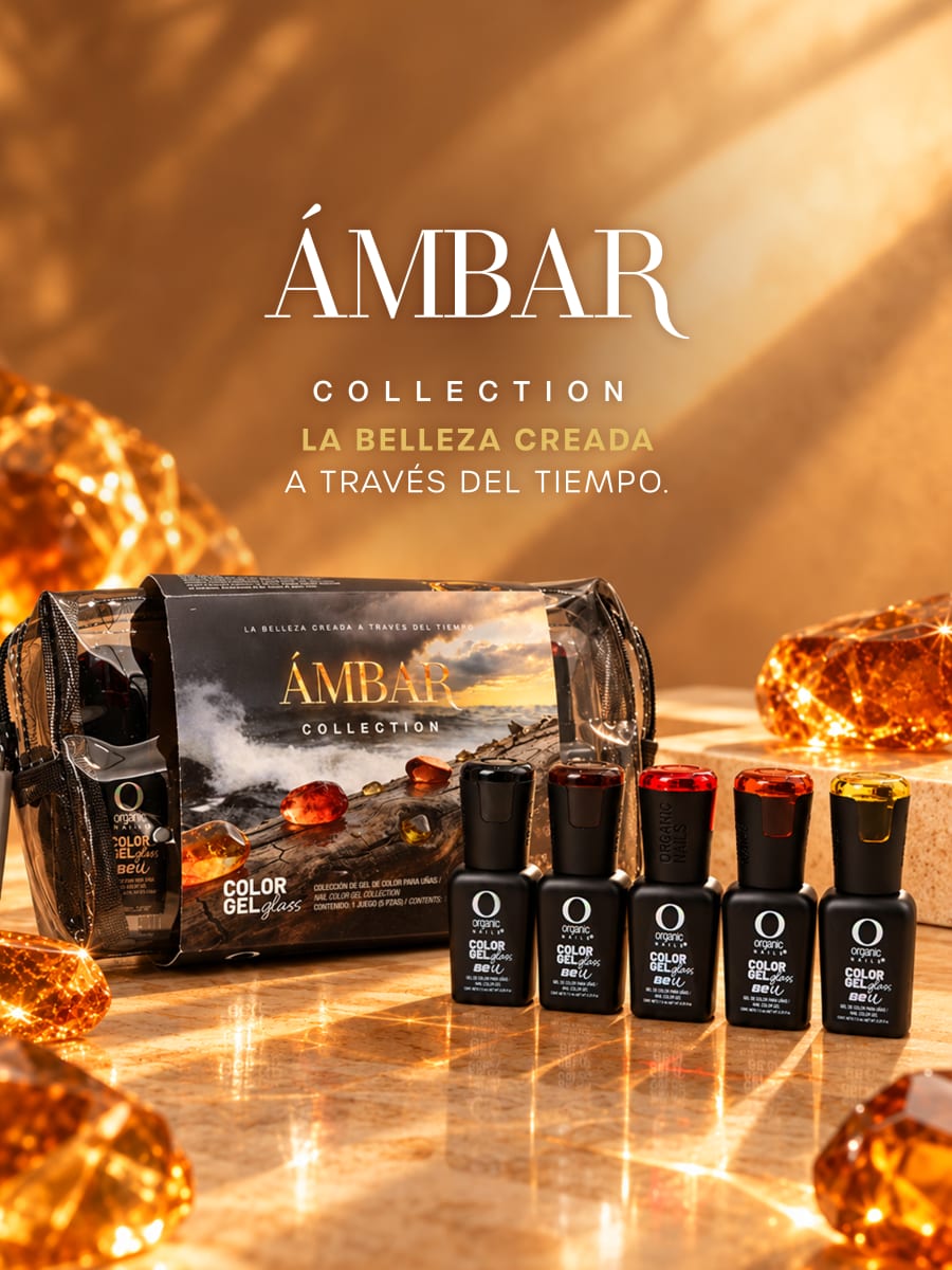 Colección Color Gel Ámbar Glass Gel BeU6