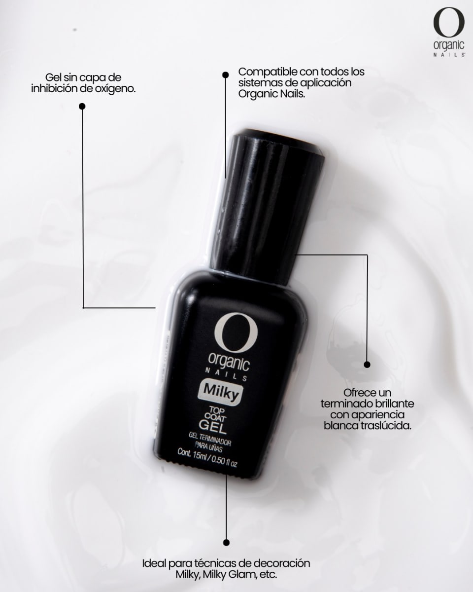 Milky Top Coat Color Gel 0063