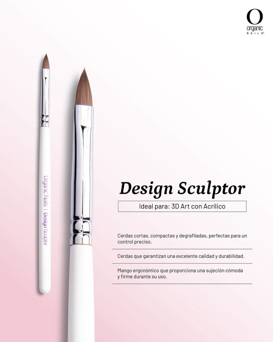 Pincel Design Sculptor Organic Nails2