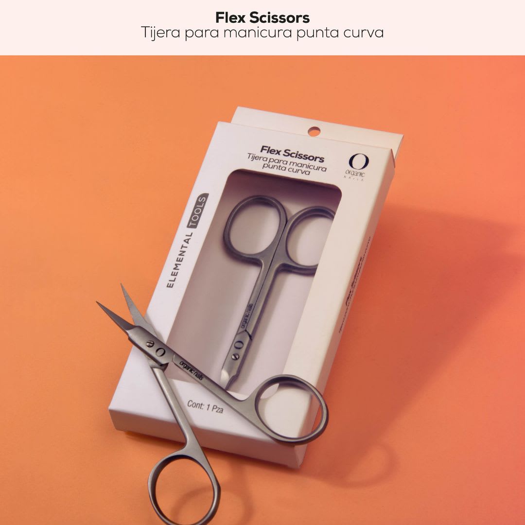 Elemental Tools Tijera Para Manicura Punta Curva2