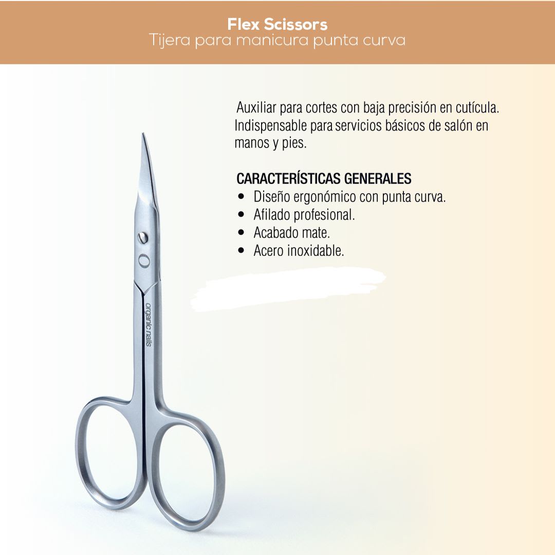 Elemental Tools Tijera Para Manicura Punta Curva1