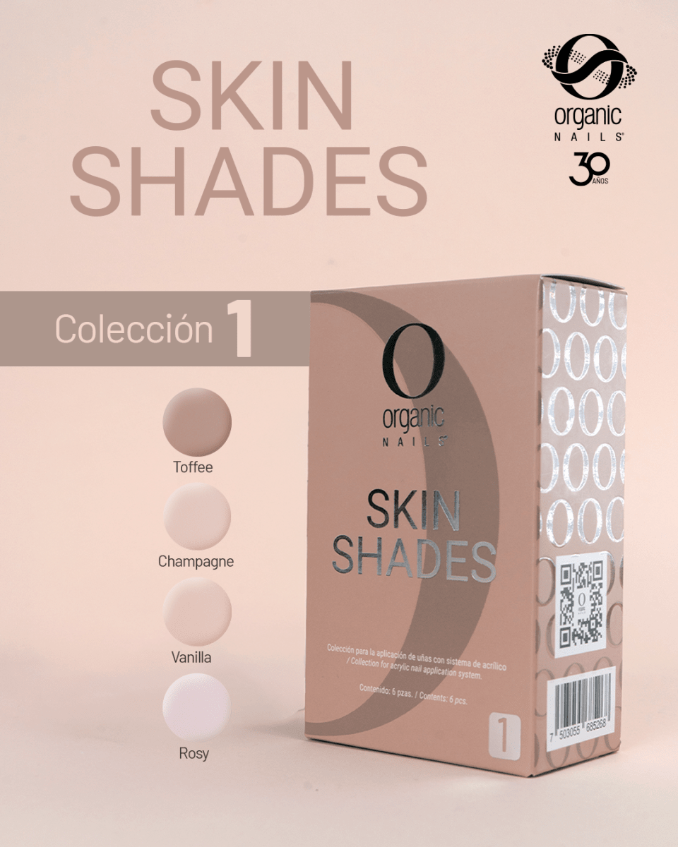 Colección 1 Acrílicos Skin Shades3