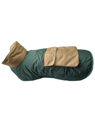 Parka Impermeable y Térmica para perros color Verde Talla M