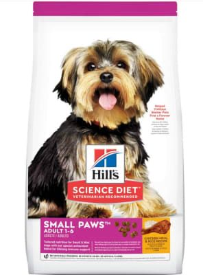 Hill's Science Diet perro adulto Small Paws 2Kg1