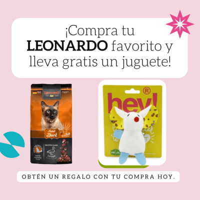 Pack Leonardo duck 7,5 Kg +juguete1