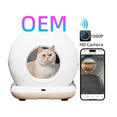 Arenero Automático Inteligente con Cámara y App