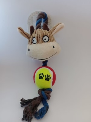 Juguete con cuerda para Perros Buen Amigo 24×9cm.