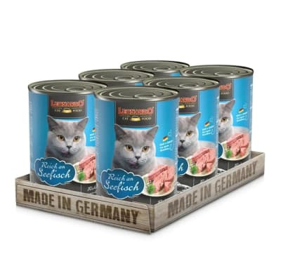X6 Leonardo Latas Pescado Gato 400 GR2