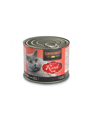 Leonardo Latas Quality Selección Ternera Gato 200 GR