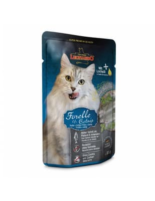 Leonardo Sobres Trucha y Catnip Gato 85 GR