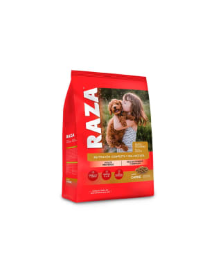 RAZA Perros adultos Razas pequeñas Carne X 15 KG1