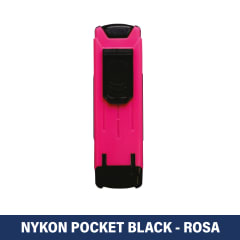 TIMBRE DE BOLSILLO 14X38MM POCKET V-P 302 BLACK NYKON ROSA