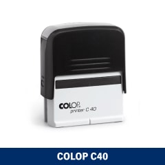 TIMBRE DE ESCRITORIO 23X59MM PRINTER C40 COLOP