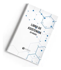 LIBRO DE ASISTENCIA 26HJS IMPRENTA EL ZOCALO