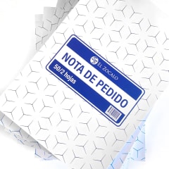 NOTA DE VENTA AUTOC DUPLICADA 50 HJS IMPRENTA EL ZOCALO 20UN