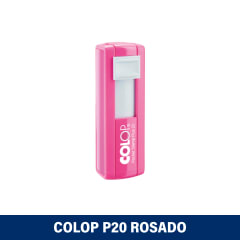TIMBRE DE BOLSILLO 14X38MM POCKETSTAMP P20 ROSA COLOP