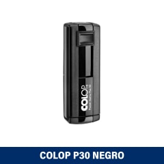 TIMBRE DE BOLSILLO 18X48MM P30 COLOP NEGRO