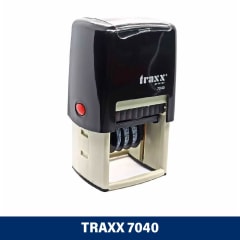 TIMBRE SELLO AUTOM FECHA/LEYENDA 40MM 7040 TRAXX