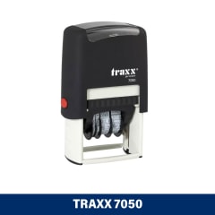 TIMBRE SELLO AUTOM FECHA/LEYENDA 42X26MM 7050 TRAXX