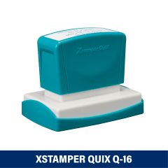 TIMBRE ESCRITORIO 36X61MM Q16 XSTAMPER TINTA NEGRA