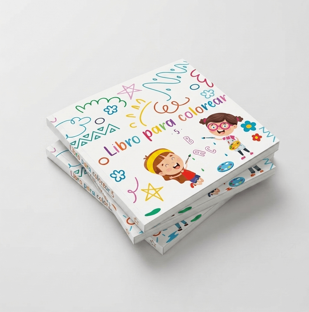 Libro para Colorear 50 Hojas | El Zócalo1