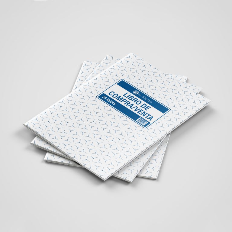 Libro Contable Compra Venta 26 Hojas | Imprenta El Zócalo4
