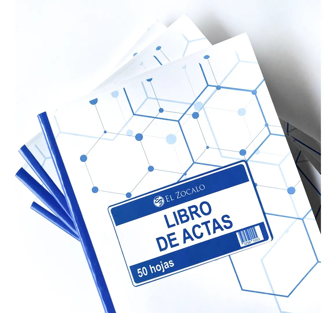 Libro de Actas Condominios 50 Hojas | Imprenta El Zócalo3