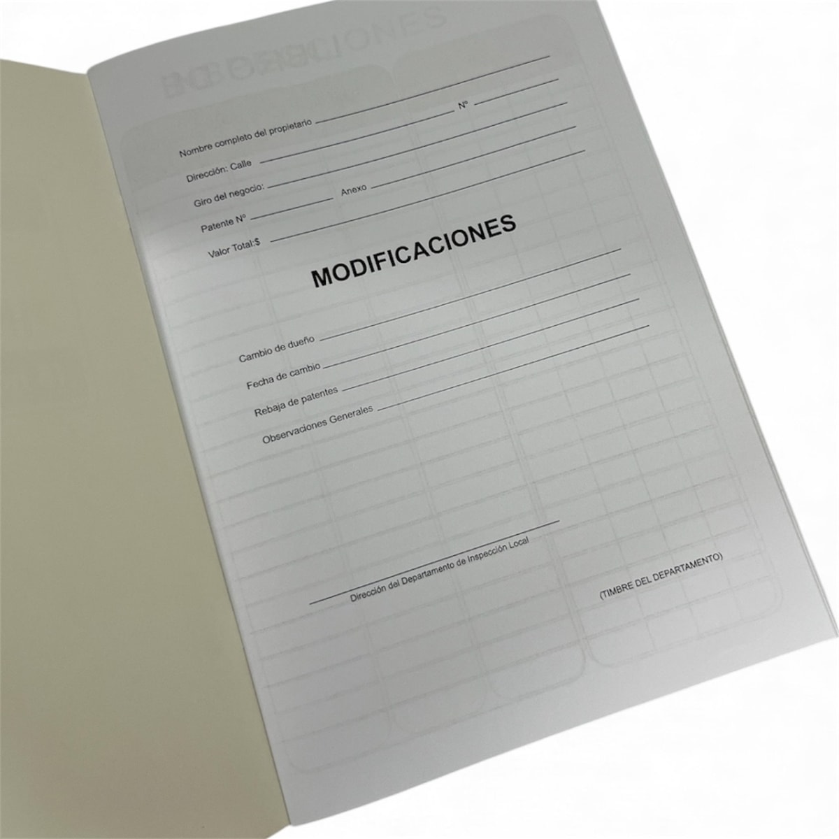 LIBRO DE INSPECCIONES 16 HJS EL ZOCALO2