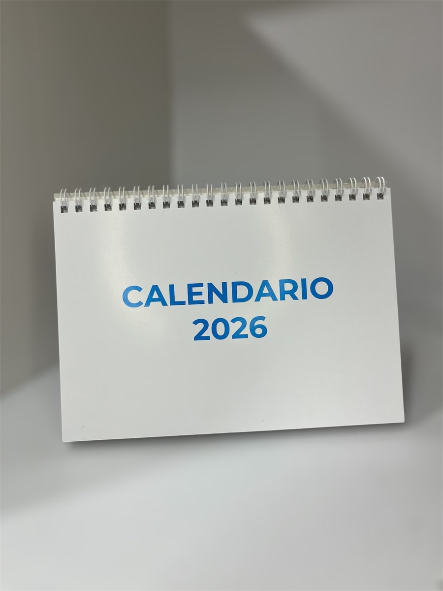 CALENDARIO ESCRITORIO PERSONALIZADO 14X20CM2