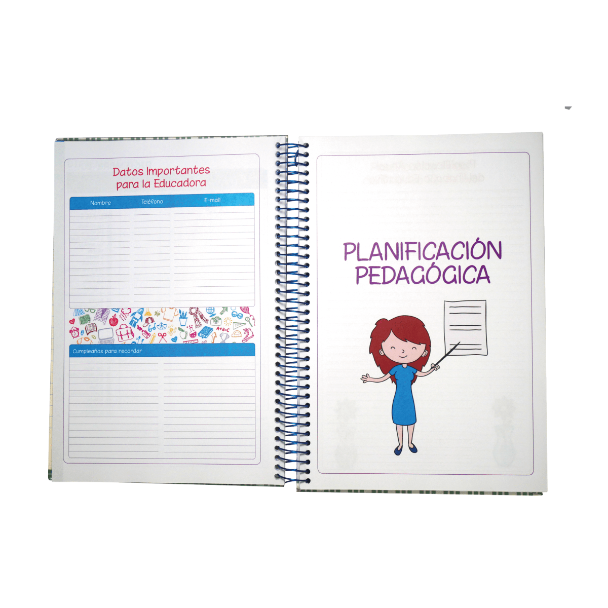 AGENDA EDUCADORA DE PARVULOS BORLANDO 20263