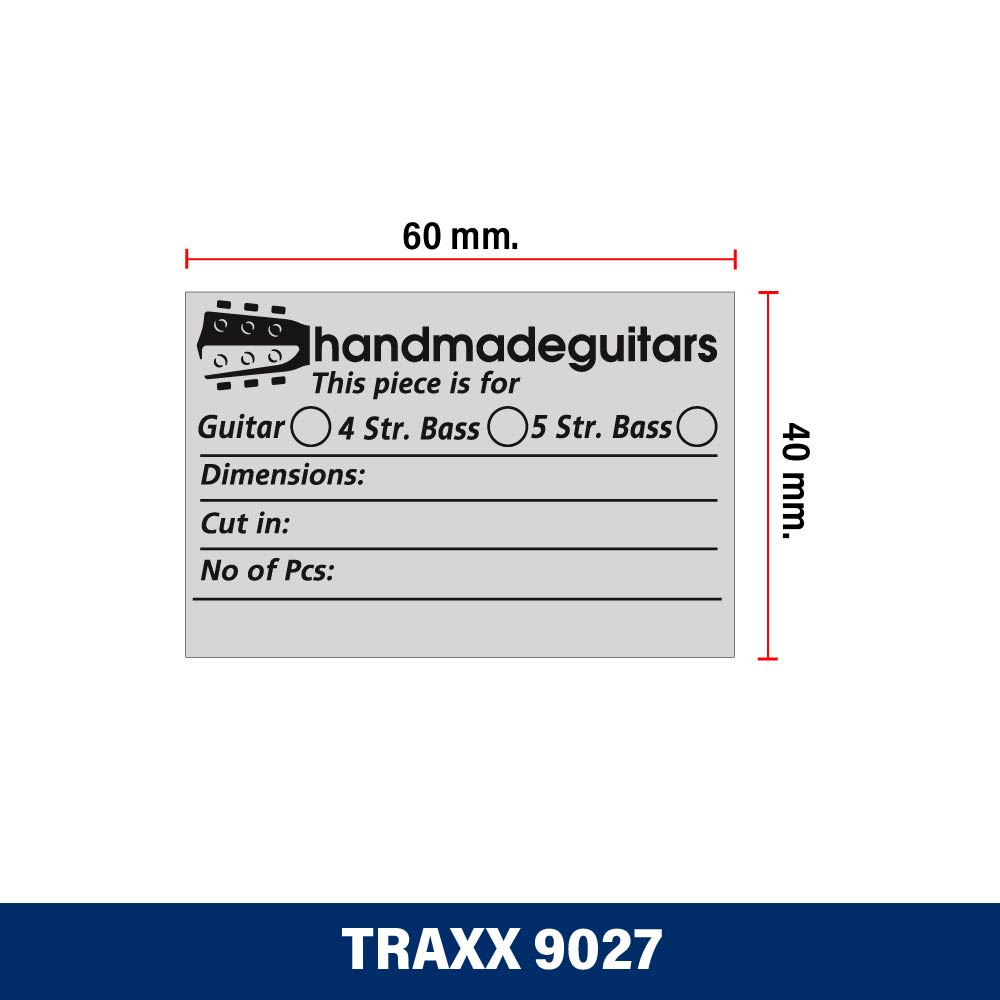 TIMBRE ESCRITORIO 40X60MM 9027 TRAXX2