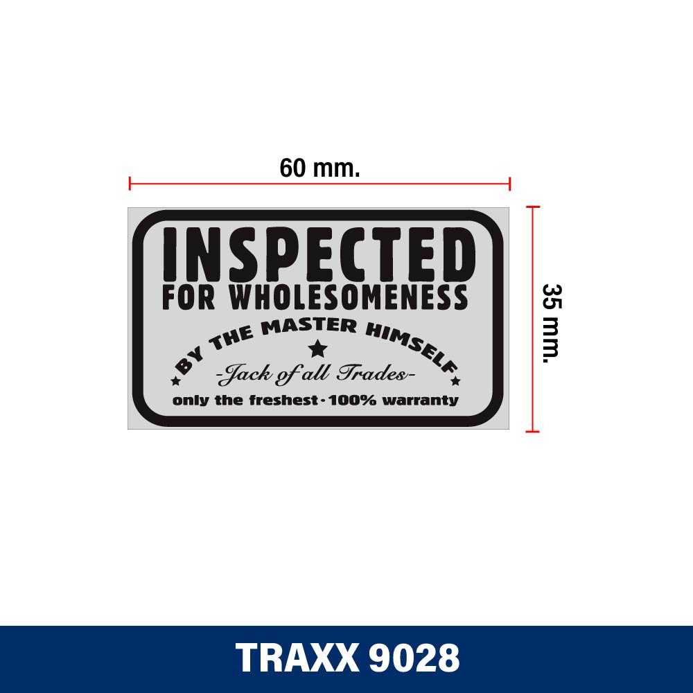 TIMBRE ESCRITORIO 35X60MM 9028 TRAXX2