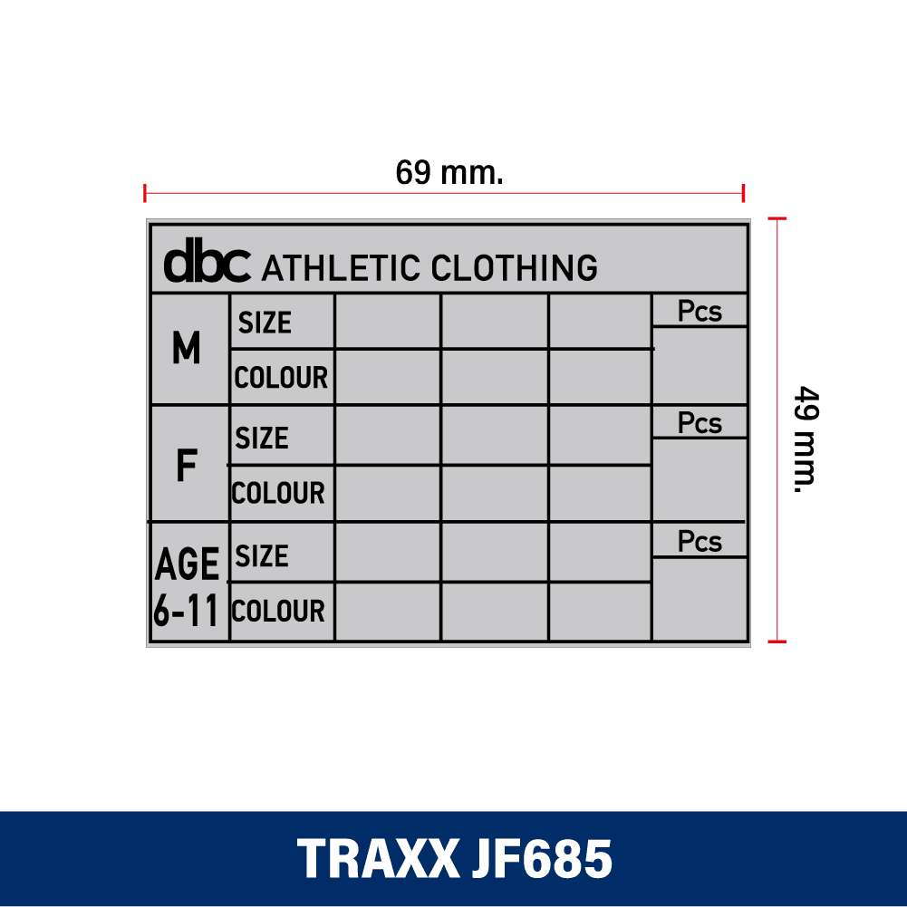 TIMBRE SELLO AUTOMATICO 69X49MM JF685 TRAXX2