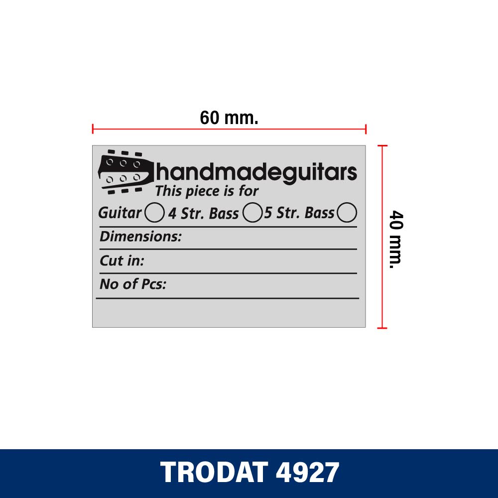 TIMBRE ESCRITORIO 40X60MM 4927 TRODAT2